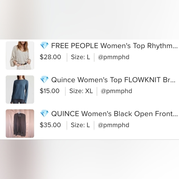 Quince Tops - RESERVED